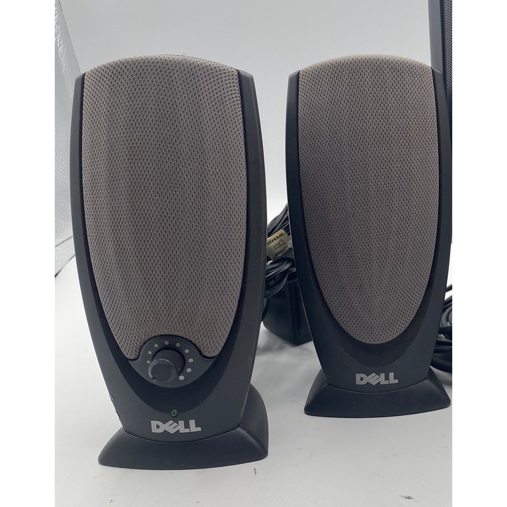 Vintage Dell Desktop Computer Speakers Model A215